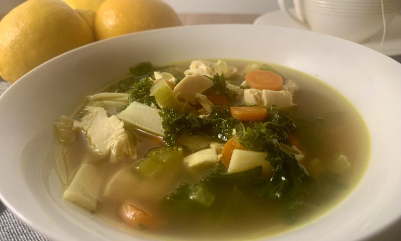 Easy Immunity-Boosting Chicken Noodle Soup