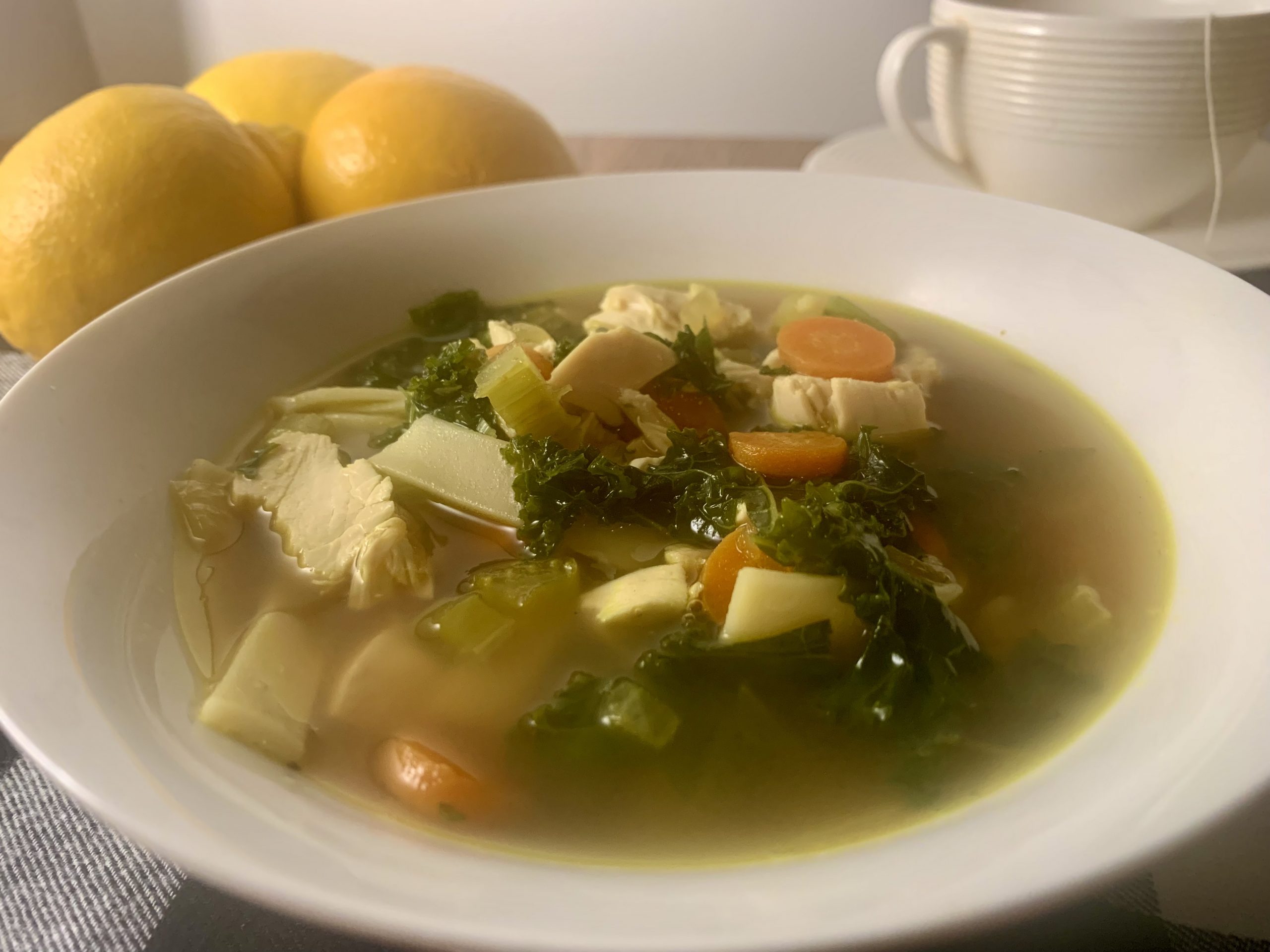 Easy Immunity-Boosting Chicken Noodle Soup