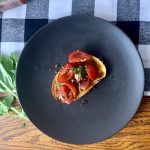 Balsamic Marinated Tomatoes (Dairy-Free, Vegan)