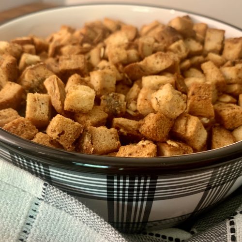 The BEST Gluten-Free Croutons