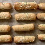 GF Garlic Parmesan Breadsticks