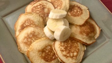 Mini Banana Pancakes