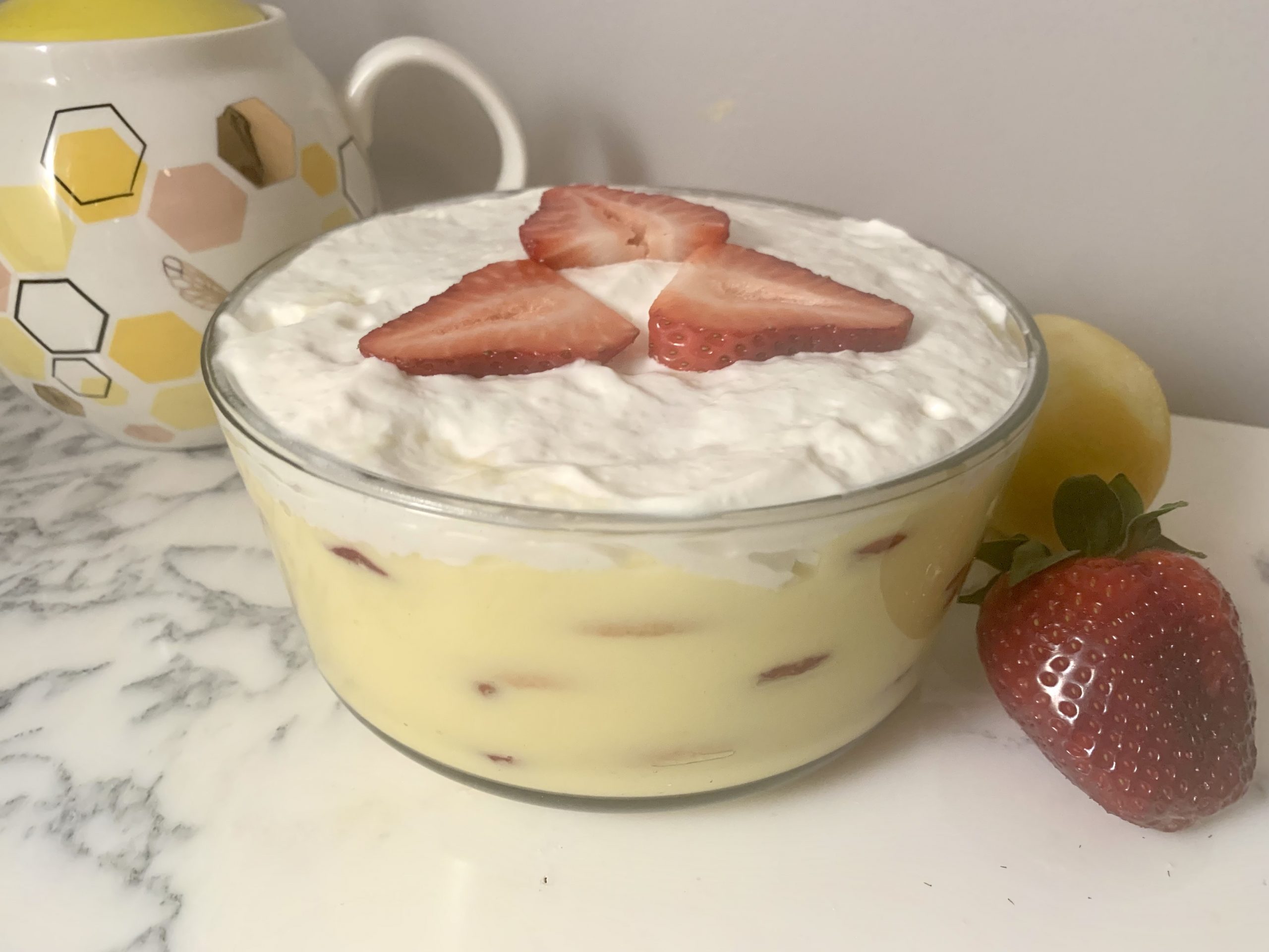 Strawberry Lemonade Icebox Cake