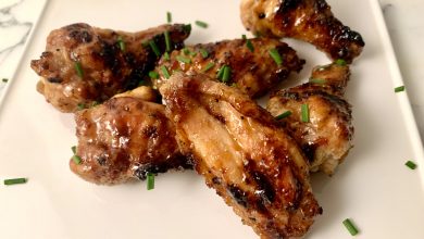 Grilled Hot Honey Wings