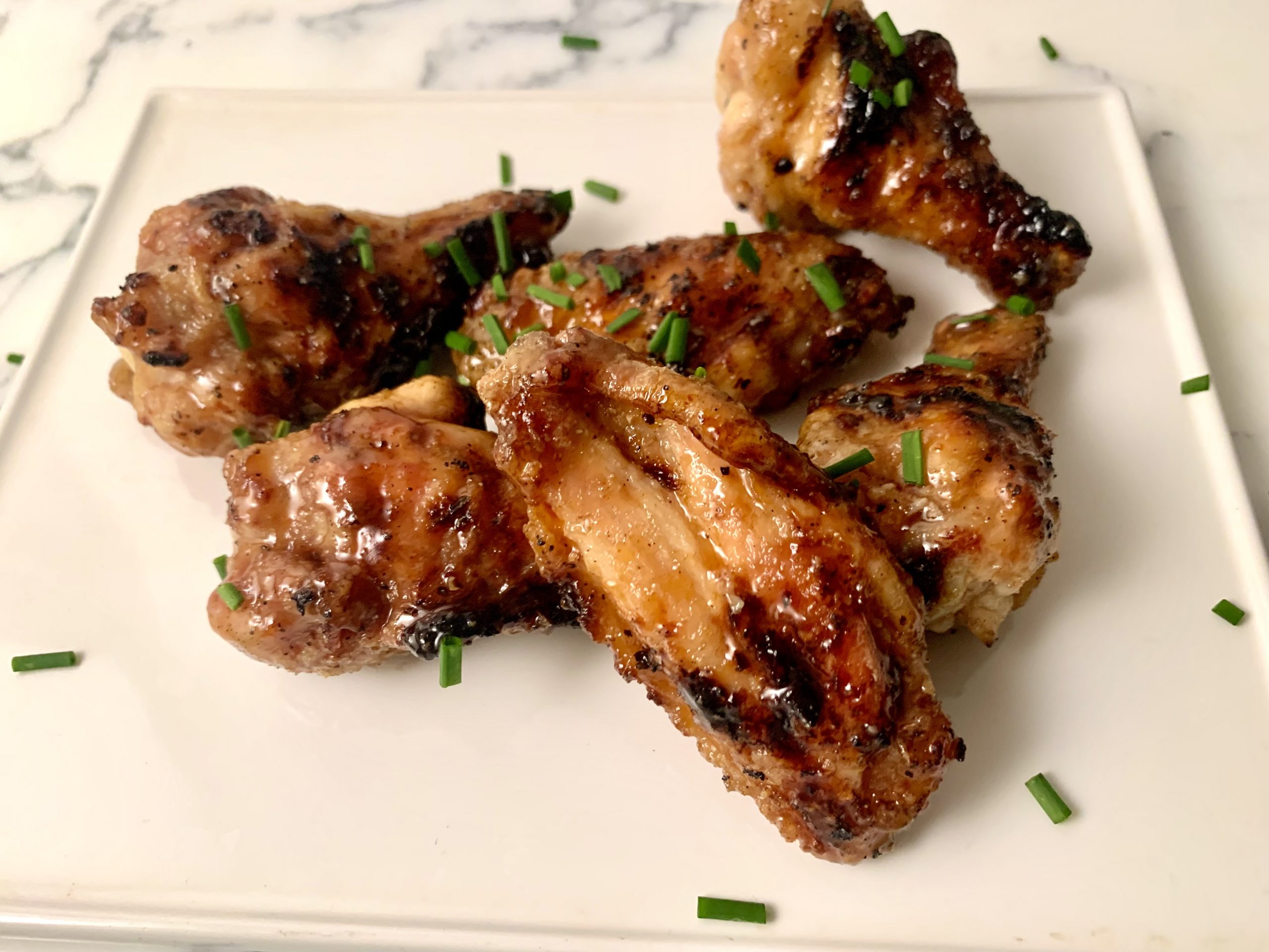 Grilled Hot Honey Wings